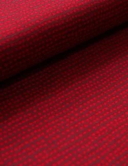 Biojersey Dotted Line kirsche von Stoffonkel
