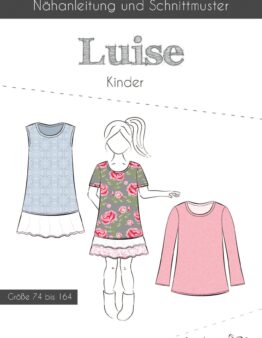 Papierschnittmuster Fadenkäfer Luise Kinder Kleid