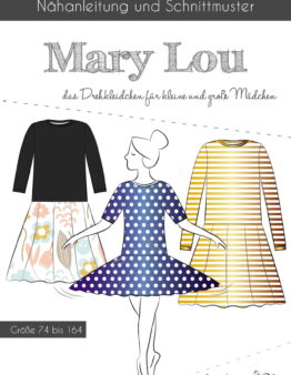 Papierschnittmuster Fadenkäfer  Mary Lou Kinder Kleid
