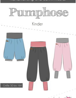 Papierschnittmuster Fadenkäfer Pumphose Kinder