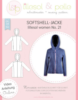 Papierschnittmuster lillesol women No.21 Softshelljacke