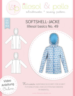 Papierschnittmuster lillesol basics No.49 Softshelljacke