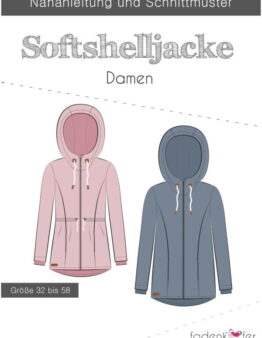 Papierschnittmuster Fadenkäfer Softshelljacke Damen