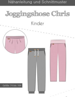 Papierschnittmuster Fadenkäfer Jogginghose Chris Kinder