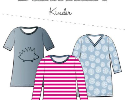 Papierschnittmuster Fadenkäfer Basicshirt Kinder