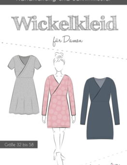 Papierschnittmuster Fadenkäfer Wickelkleid Damen