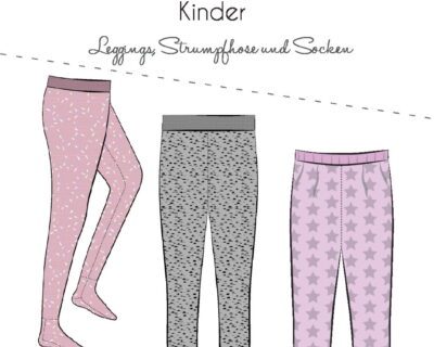 Papierschnittmuster Fadenkäfer Stelzenhülle Kinder