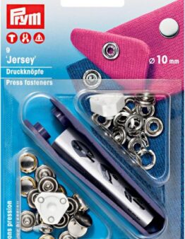 Prym NF-Druckknopf Jersey 10 mm silberfarbig (390120)