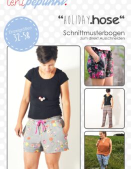 Papierschnittmuster HOLIDAY.hose 32-58 von LeniPepunkt