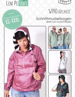 Papierschnittmuster WIND.breaker UNISEX von LeniPepunkt