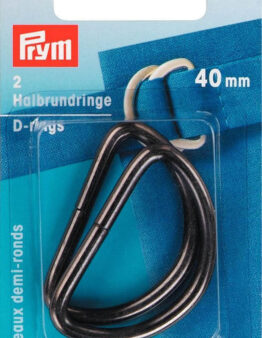 Halbrundringe Prym (555241) 40mm altsilber