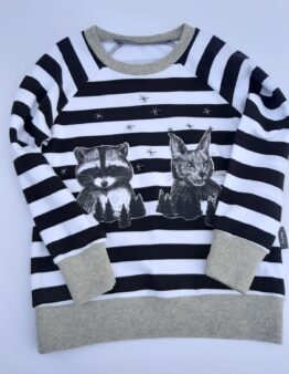 Raglanshirt "Waldtiere" Gr. 110
