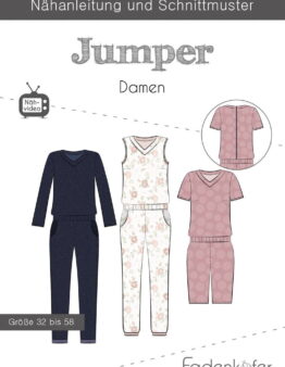 Papierschnittmuster Fadenkäfer Jumper Damen