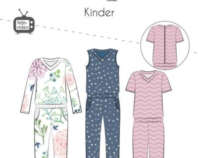 Papierschnittmuster Fadenkäfer Jumper Kinder