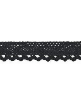 Häkelborte 10mm in marine 508 (XLA12)