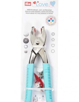 Prym Love Vario-Zange mit Loch-/Color Snaps Werkzeug mint (390901)