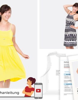 Schnittmuster Coco Trägerkleid by pattydoo