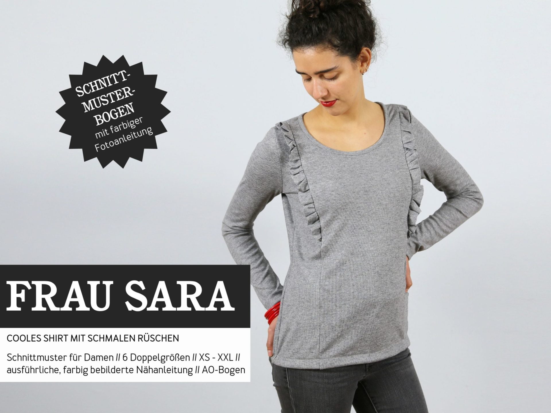 Papierschnittmuster von Studio Schnittreif " Frau Sara "