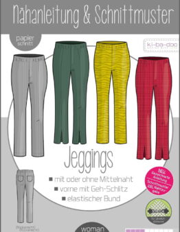 Papierschnittmuster Kibadoo Jegging Damen Gr. 32-58