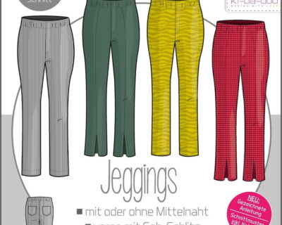 Papierschnittmuster Kibadoo Jegging Damen Gr. 32-58
