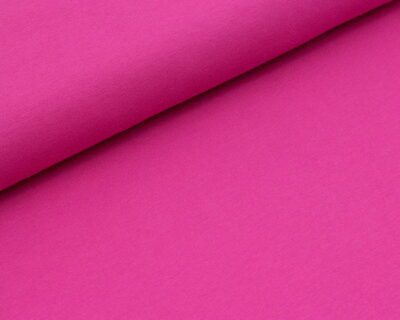 Bio-French Terry Uni very pink von Stoffonkel