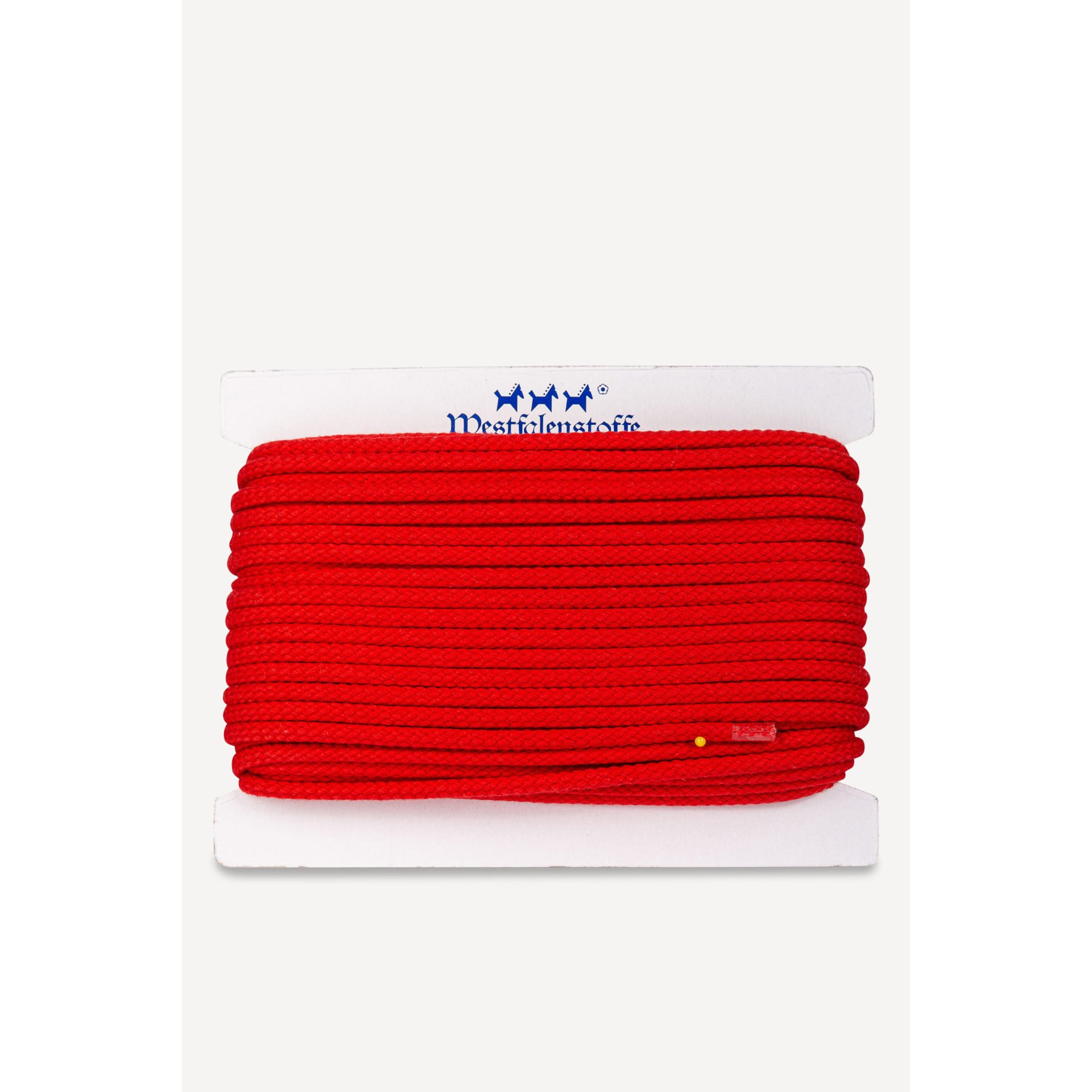 Kordel 7mm rot ( 001966182 ) von Westfalenstoffe
