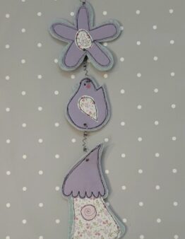 Motivketten Blume , Vogel, Vogelhaus Nr. 3