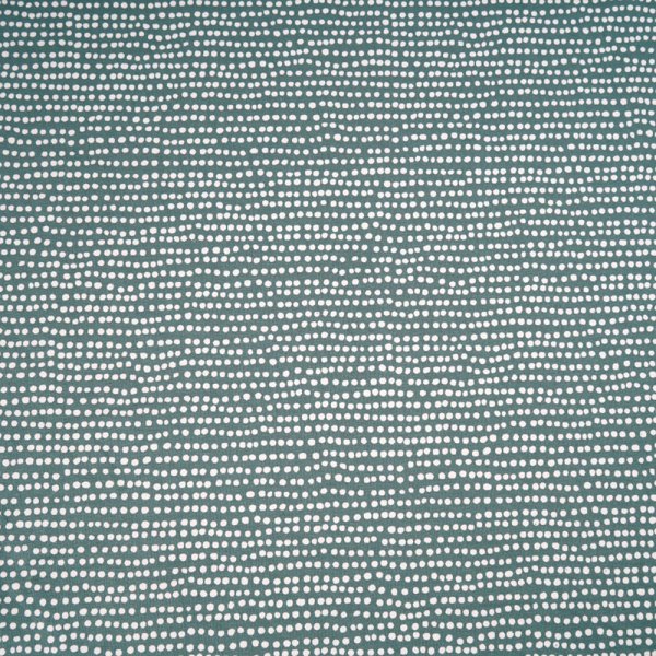Biojersey Dotted Line staubgrün von Stoffonkel