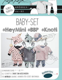Papierschnittmuster von Rosa Rosa Babyset V33