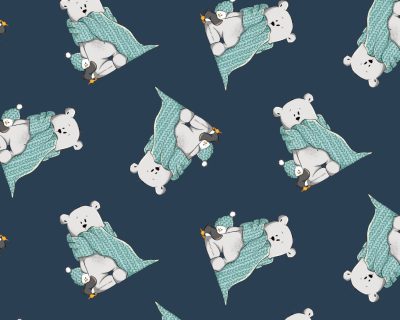 Softshell Druck Pfeiffer & Pinguplatsch by emmapünktchen