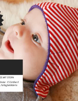 Papierschnittmuster von Studio Schnittreif Floh Wendemütze