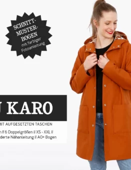 Papierschnittmuster von Studio Schnittreif Frau Karo XS bis XXL