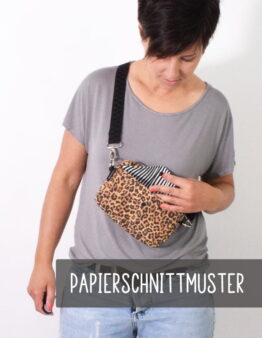 Papierschnittmuster GÜRTEL.tasche von LeniPepunkt