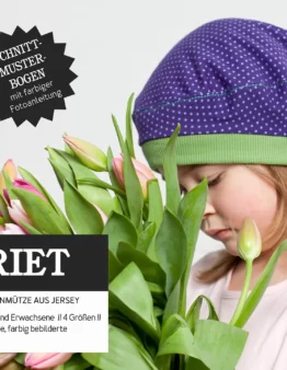 Papierschnittmuster von Studio Schnittreif Harriet Baskenmütze