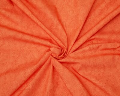 Jersey Emilie 183 in orange von Hilco Reststück 1,0 x 1,55m