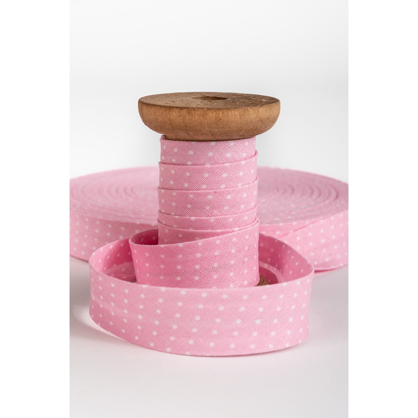 rosa mit weißen Punkten (3223)