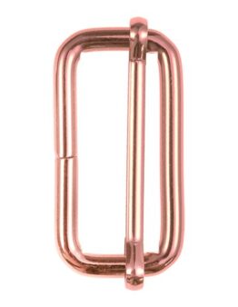 Leiterschnalle Metall (196069) 40mm rosegold