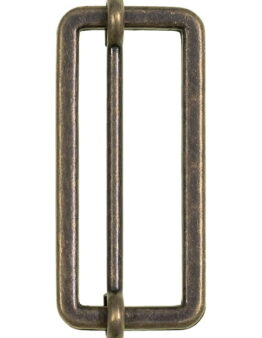 Leiterschnalle Metall (197052-171) 40mm altgold
