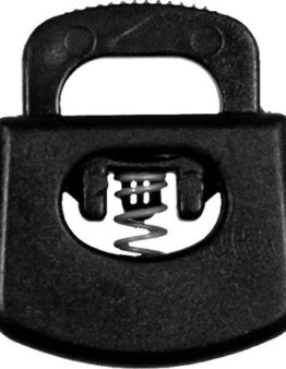 Kordelstopper schwarz 20mm