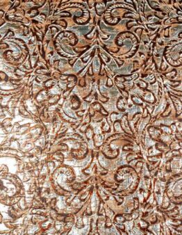 Korkstoff Embossment Damask emboss bronze Artikel-Nr. 060095 Stück 0,50 x 0,47m