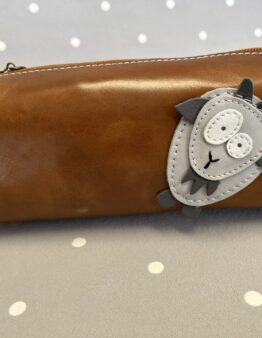 Stiftemäppchen aus Leder (Ziege)