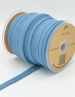 Flachkordel 15mm denim Col.502 (XCR13 )