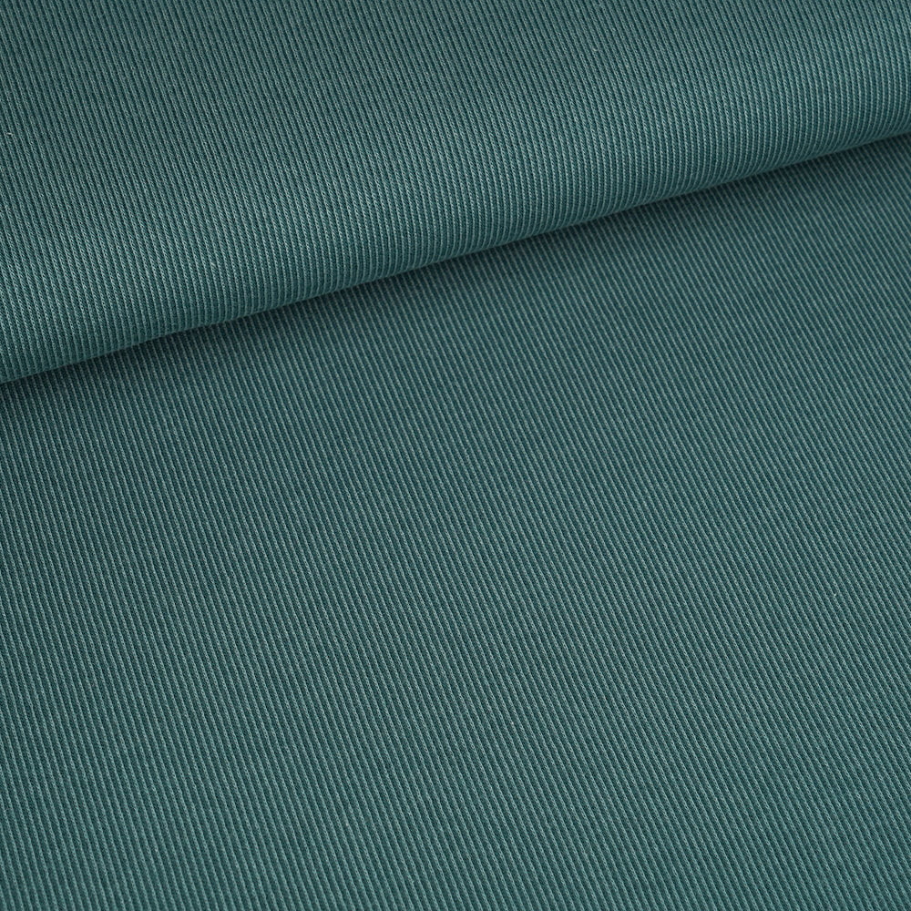 Jacquard Rippenmuster staubgrün von Stoffonkel