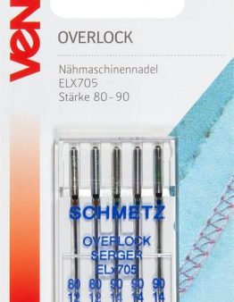 Veno Nähmaschinennadeln (057813) Overlock ELx705 80 - 90