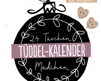 24 Türchen – Tüddelkalender Mädchen 2024