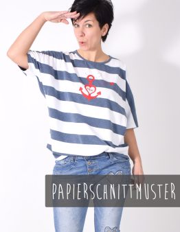 Papierschnittmuster Bat.Shirt #89 Gr. XS - XXXL von LeniPepunkt