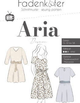 Papierschnittmuster Fadenkäfer Aria Damen