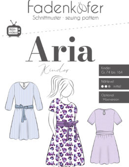 Papierschnittmuster Fadenkäfer Aria Kinder