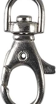 Karabinerhaken Metall (197212) 8mm silber