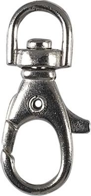 Karabinerhaken Metall (197212) 8mm silber